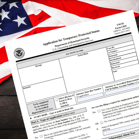 Preparación trámite de Status de Protección Temporal (TPS)